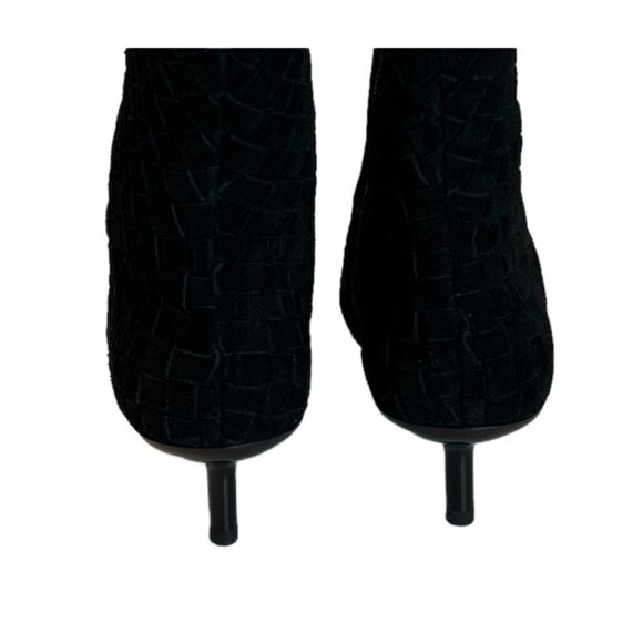 Rag & Bone Women's Rio Mid Boot Woven Leather Suede Ankle Zip Size 7.5 - Picture 5 of 7